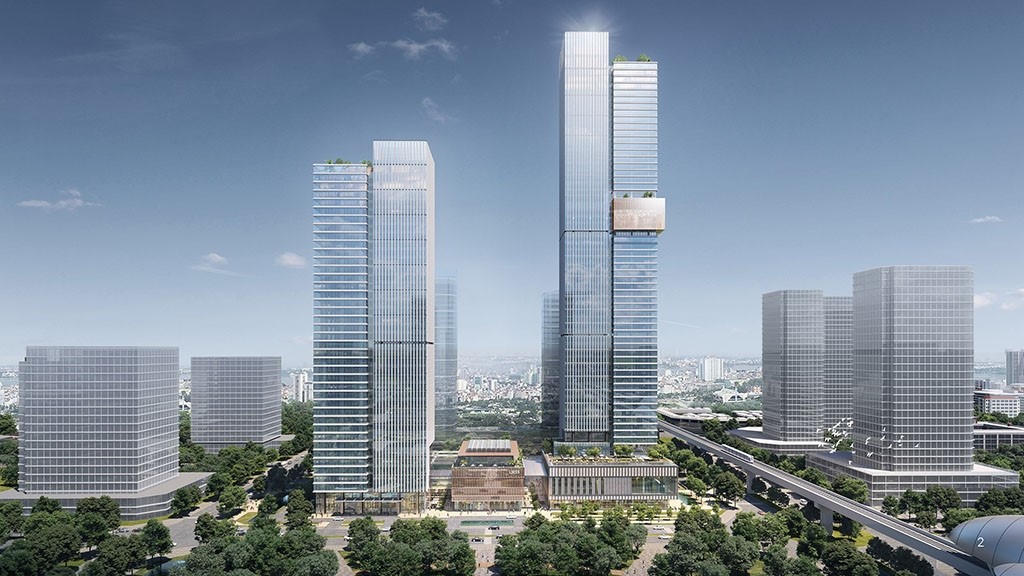 Dự án Tổ hợp Khách sạn, Văn phòng, Trung tâm thương mại và dịch vụ cao cấp – Landmark 55. &nbsp;