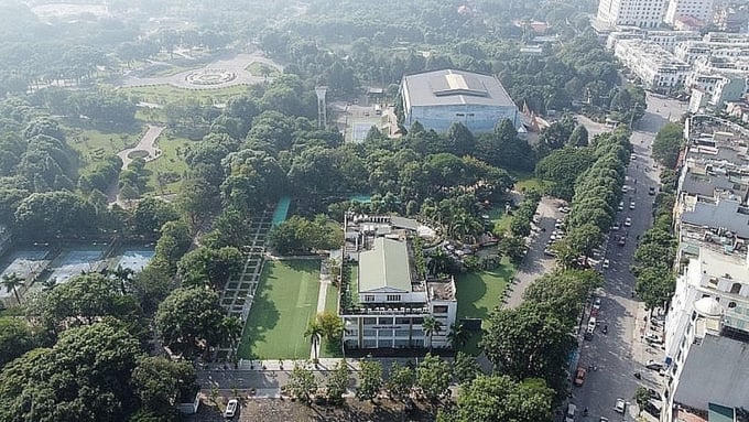 Công viên Hội An nhìn từ trên cao. Ảnh: Internet