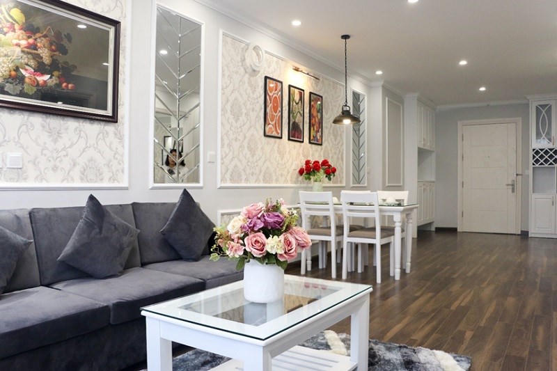 Căn hộ được bài trí như khách sạn 5* tại Eco City Việt Hưng Long Biên