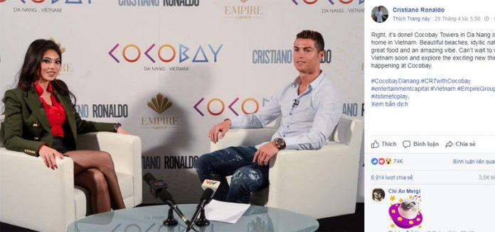 Sự thật việc Cristiano Ronaldo mua nhà tại Đà Nẵng