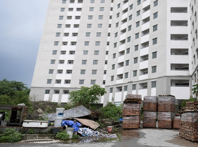 Dự án nhà tái định cư bỏ hoang trên đất vàng giữa lòng Hà Nội