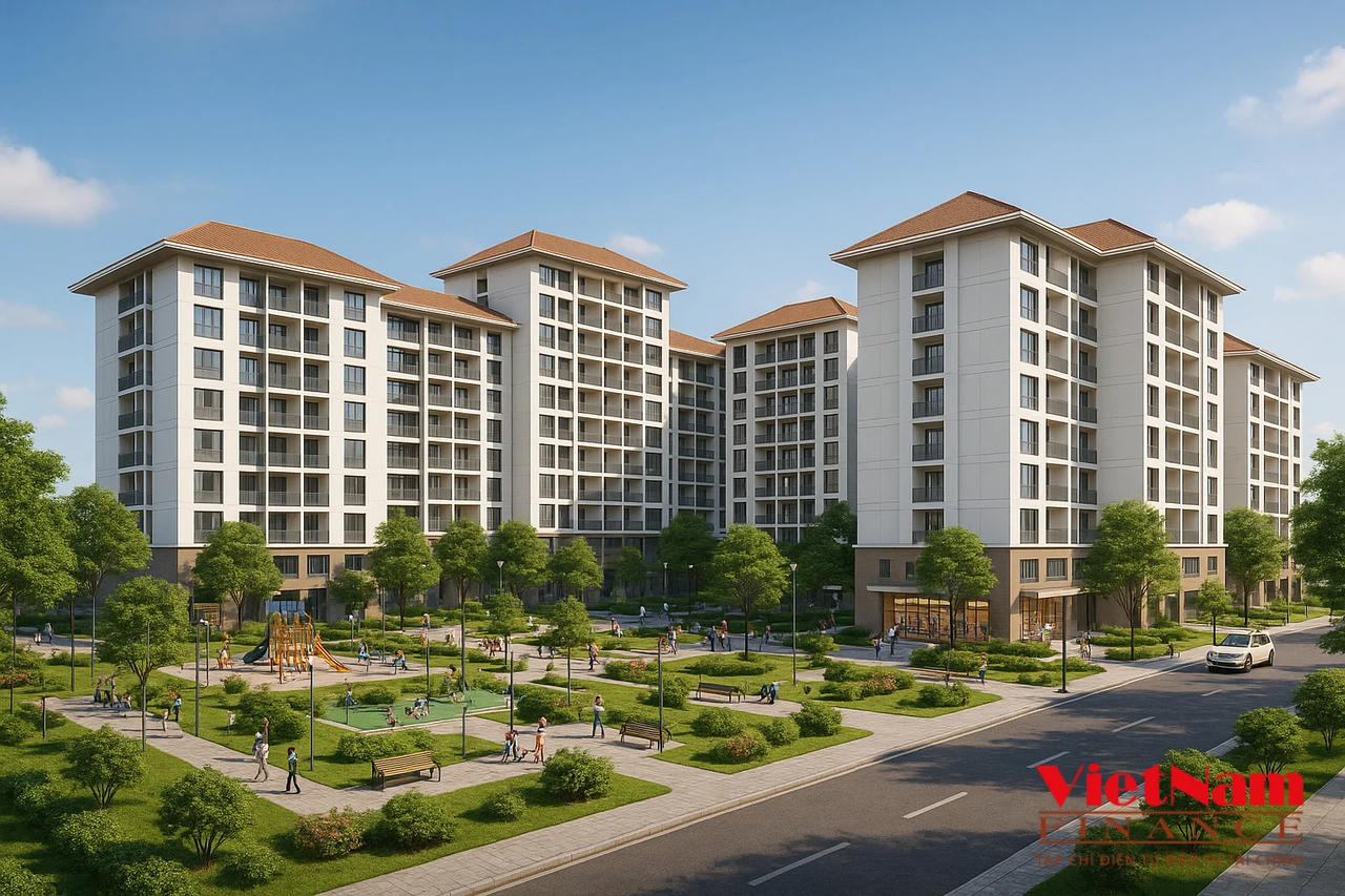 Dự án nhà ở xã hội tại khu tái định cư phường Quảng Thành, Thanh Hóa có tổng mức đầu tư hơn 1.402 tỷ đồng (Ảnh minh hoạ)