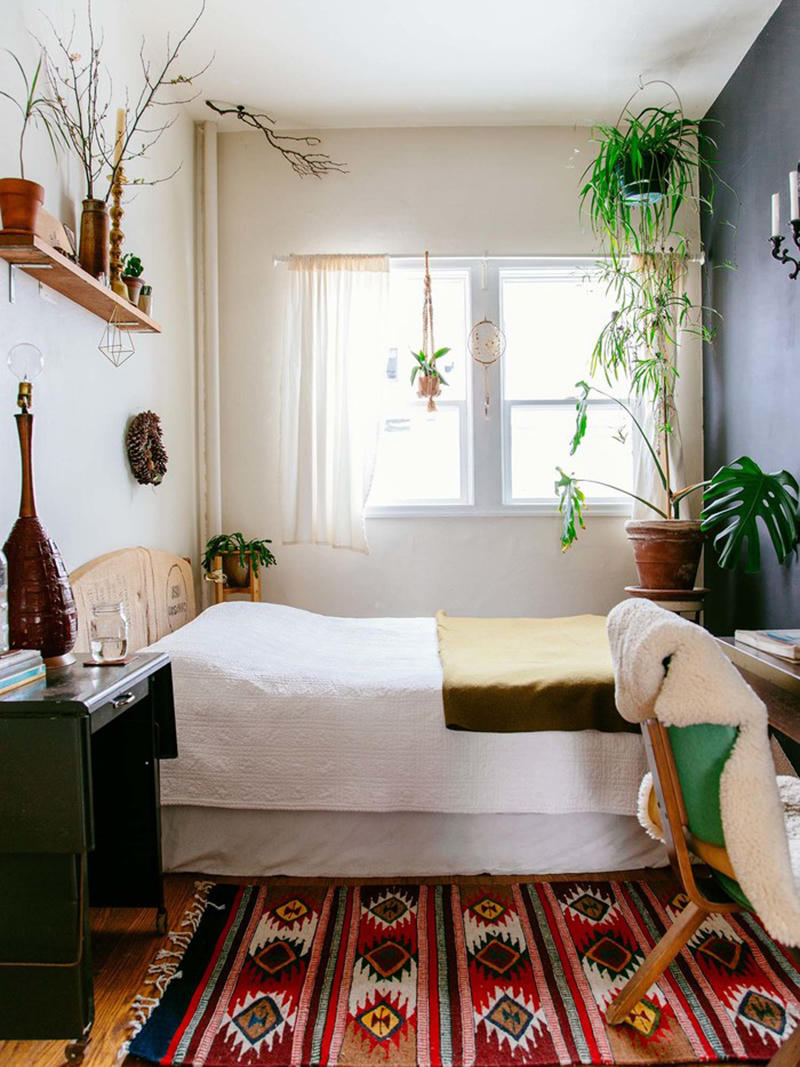 những mẫu phòng ngủ siêu nhỏ, siêu xinh dành cho nhà chật