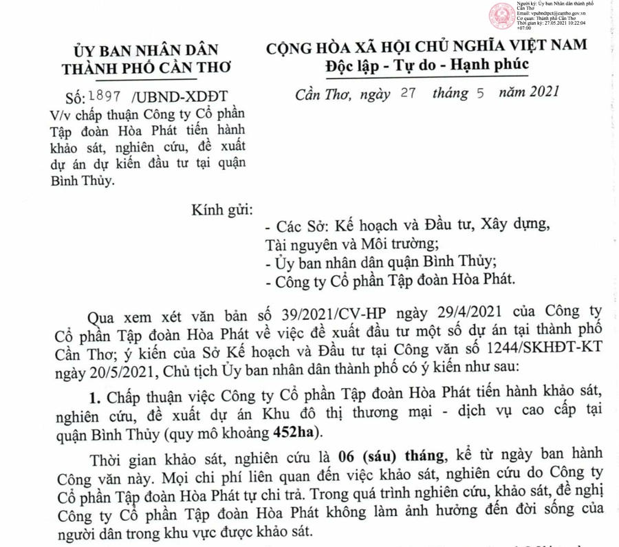 Quỹ đất khủng dồn dập về tay Hòa Phát: Lộ tham vọng lớn của tỷ phú Trần Đình Long
