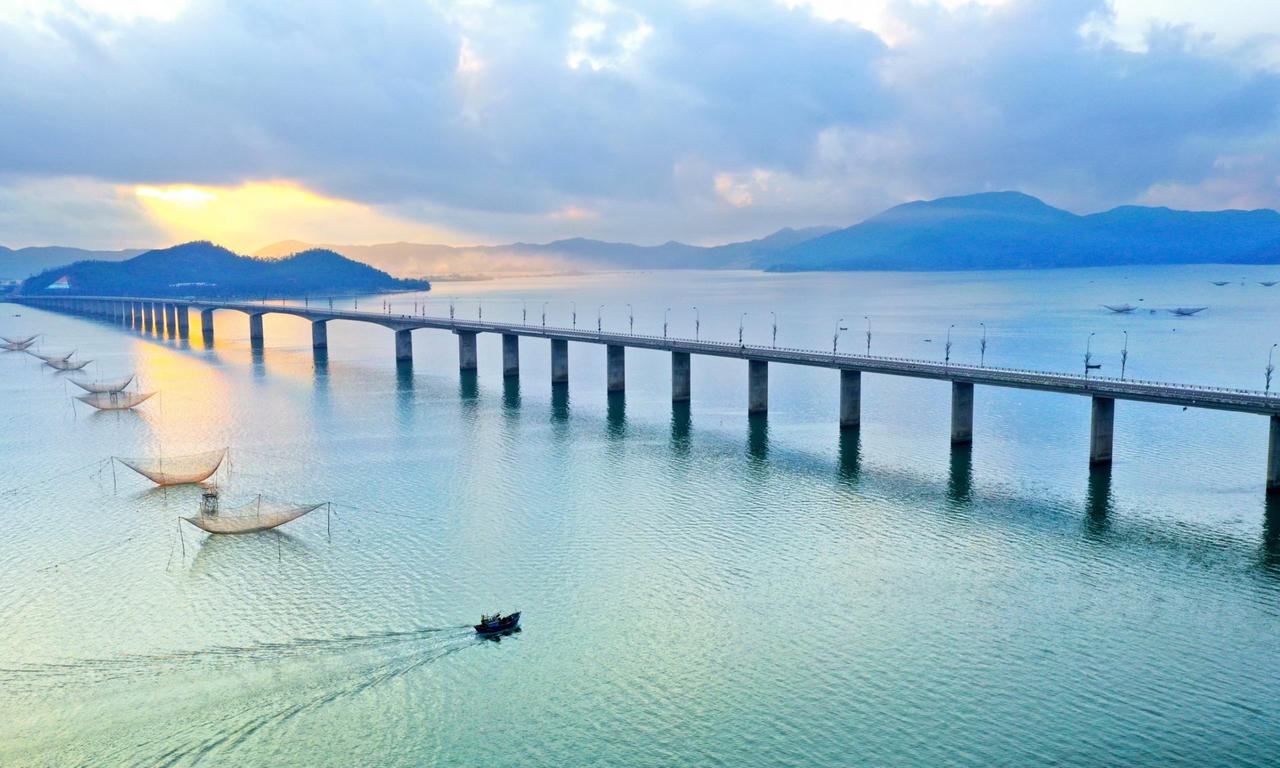 Cầu Thị Nại, tỉnh Bình Định (Ảnh minh họa).