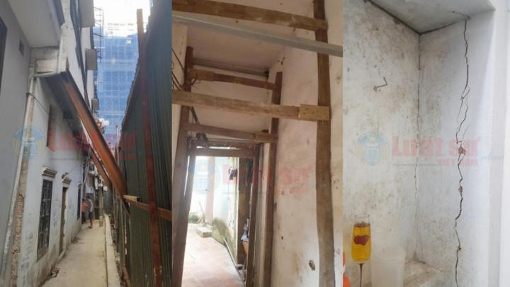 Người dân căng bang rôn khu vực dự án Sun Grand City Ancora đòi đèn bù thiệt hại