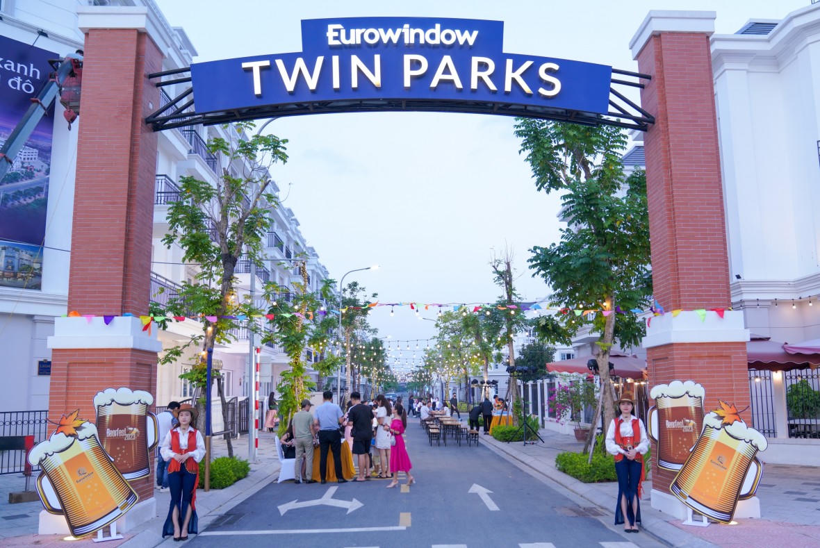 Toàn cảnh lễ hội Eurowindow Twin Parks BeerFest 2023.