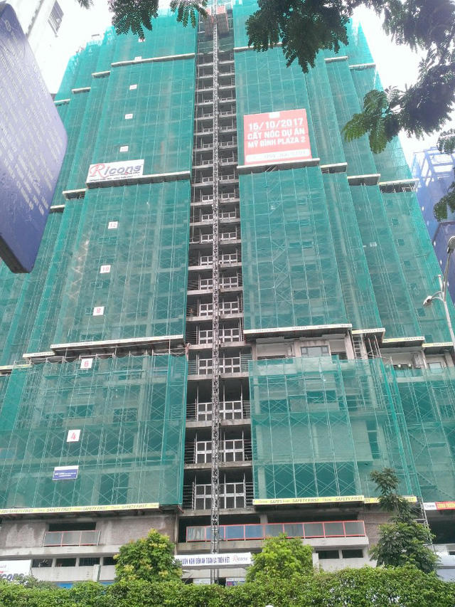 15/10 chính thức cất nóc dự án Mỹ Đình Plaza 2