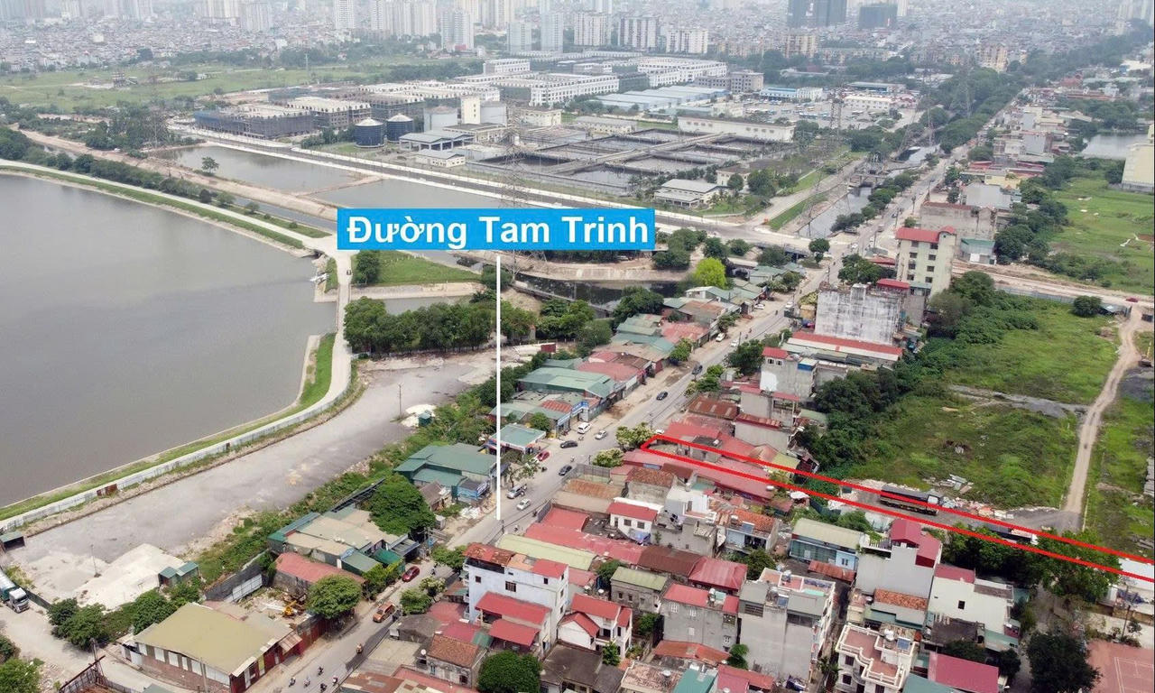 Dự án xây dựng đường Tam Trinh (Hà Nội) có tổng mức đầu tư 3.354 tỷ đồng