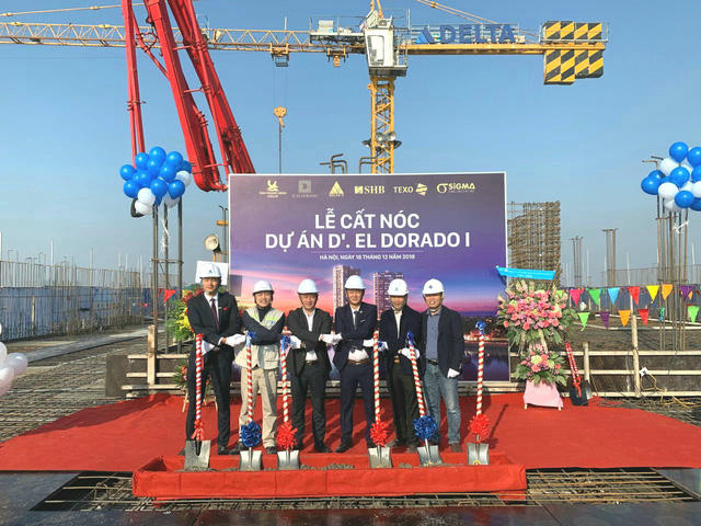 Tân Hoàng Minh chính thức cất nóc dự án D’. El Dorado I