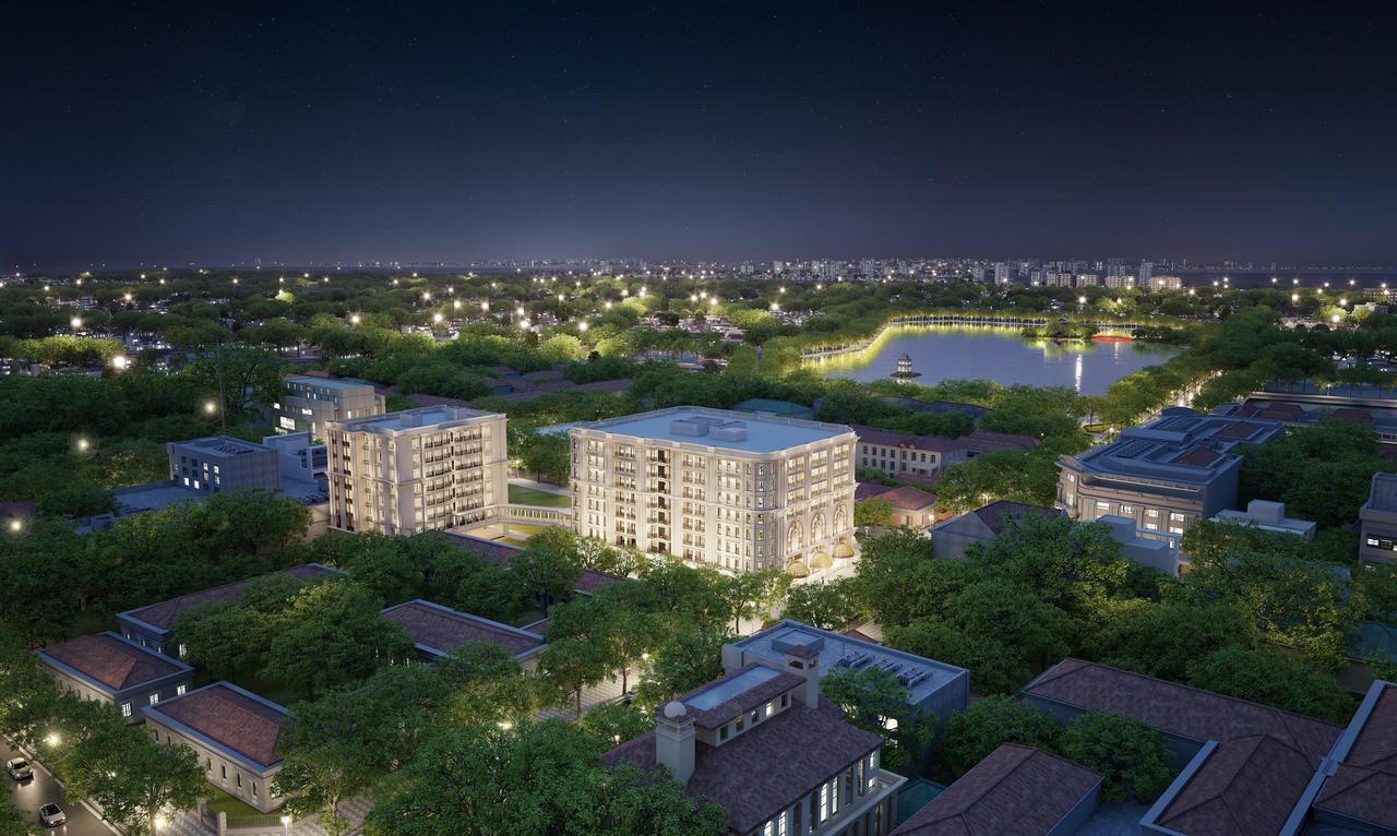 Khu căn hộ hàng hiệu Ritz-Carlton Hà Nội trong lòng phố cổ. Ảnh: Masterise Homes.