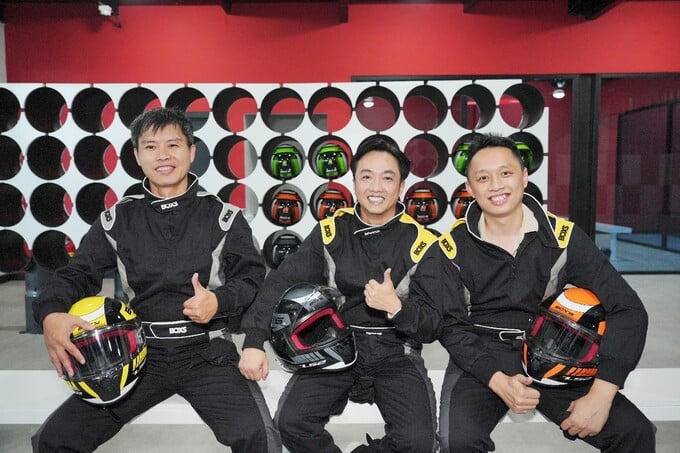 Doanh nhân Nguyễn Quốc Cường cùng Porsche Club Việt Nam chính là những người đầu tiên ”mở bát” đường đua Go-kart tại City Park &nbsp;