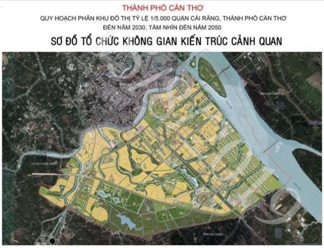 Cần Thơ công bố quy hoạch phân khu tỷ lệ 1/5000 quận Ninh Kiều gần 3.000ha 
