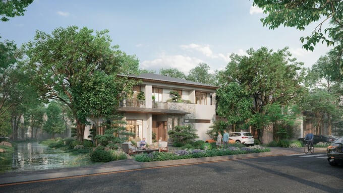 Onsen dinh thự với số lượng hữu hạn 4 căn &nbsp;