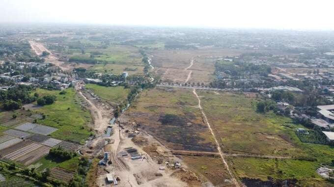 Khu đất nơi sẽ thực hiện dự án. Ảnh: Báo Lao Động