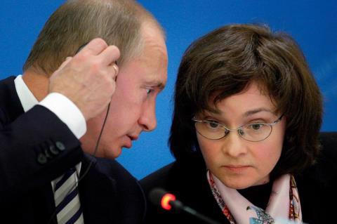 Thống đốc Ngân&nbsp;hàng Trung&nbsp;ương Nga&nbsp;Elvira Nabiullina luôn tìm cách hiện thực hóa chủ trương của Tổng thống Putin &nbsp;