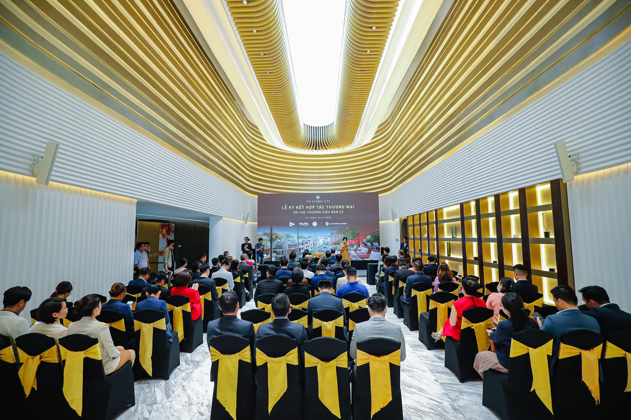 Lễ ký kết diễn ra ngay sau sự kiện khai trương Sales Gallery kiêm Lifestyle hub lớn nhất Việt Nam tại The Global City &nbsp;