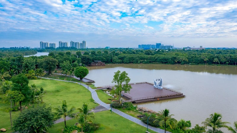 Sức hấp dẫn của thị trường bất động sản bờ Đông sông Hồng