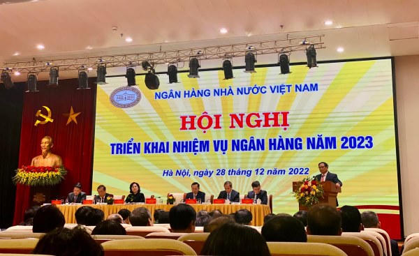 Thủ tướng Phạm Minh Chính dự Hội nghị triển khai nhiệm vụ của ngành Ngân hàng năm 2023