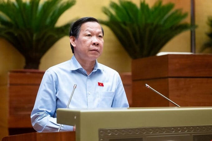 Chủ nhiệm Ủy ban Kinh tế và Tài chính Phan Văn Mãi.