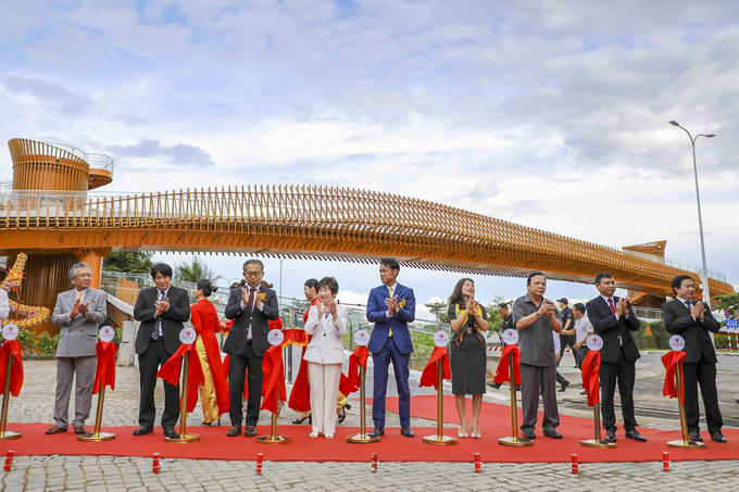 Đà Nẵng: Khánh thành cầu hữu nghị Việt Nam – Nhật Bản (Ảnh: Thế Sơn)