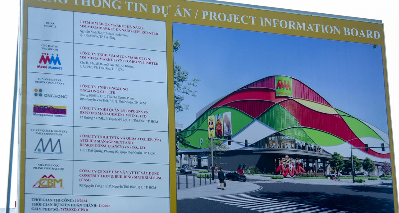 Toàn cảnh khu đất xây MM Mega Market Đà Nẵng trị giá 20 triệu USD