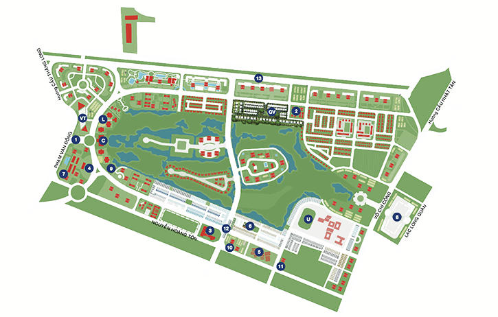 Bên trong siêu đô thị Thủ tướng yêu cầu xử lý về quy hoạch