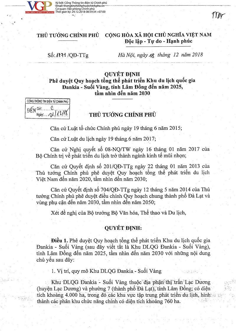 Quyết định số 1771/QĐ-TTg. &nbsp;