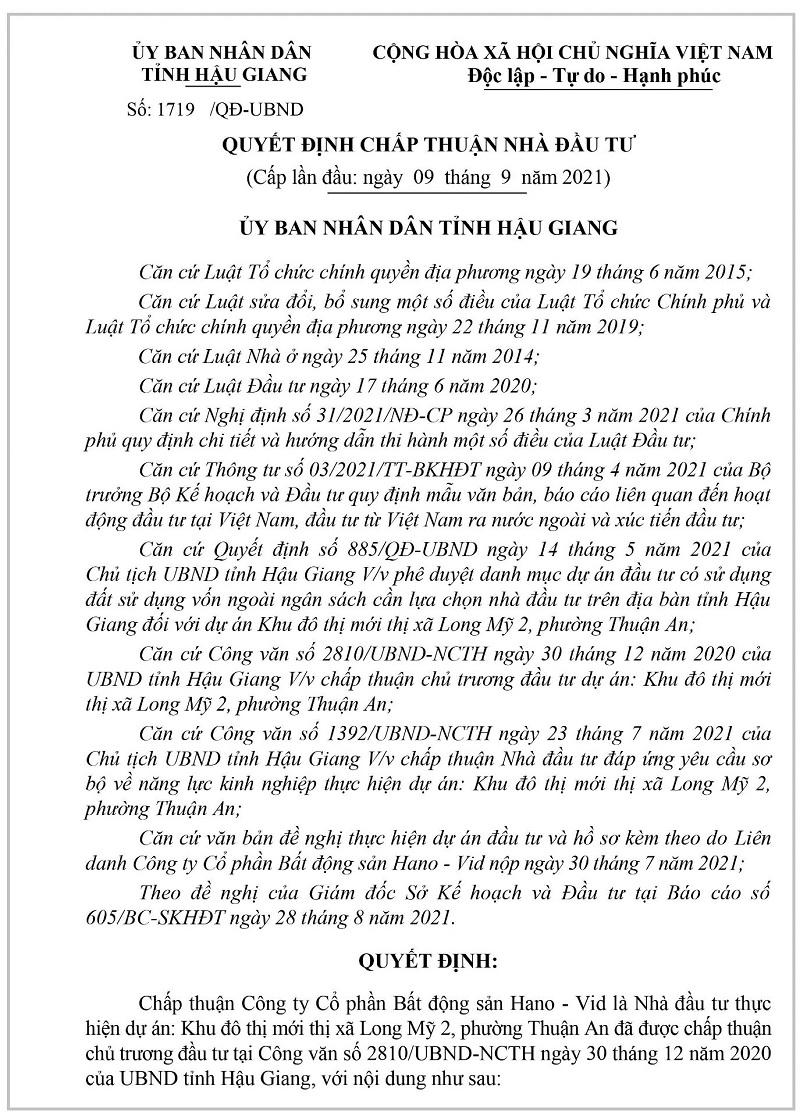 Nguồn: UBND tỉnh Hậu Giang. &nbsp;