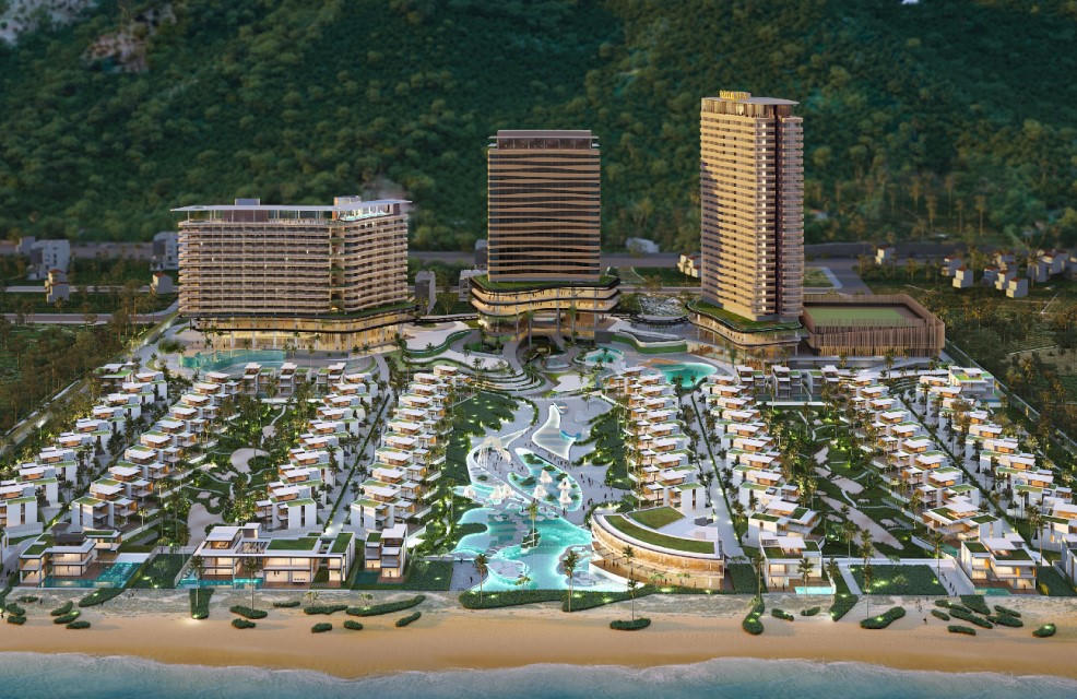 Phối cảnh dự án trọng điểm Sonase Vân Đồn Habor City của CEO Group tại Quảng Ninh. &nbsp;