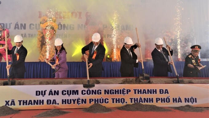Hà Nội: Khởi công Cụm công nghiệp Thanh Đa rộng 8,1ha