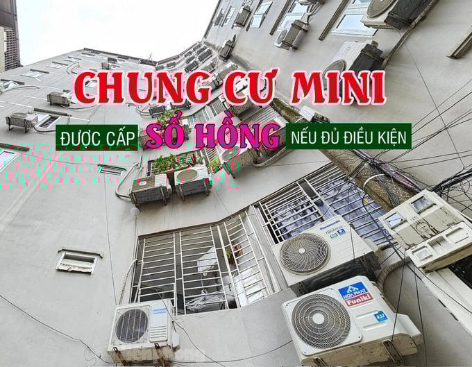 Chung cư mini sẽ được cấp sổ hồng nếu đủ điều kiện