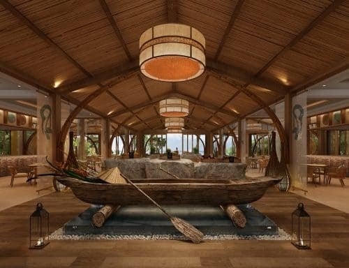 Bên trong sảnh đón khách của resort. Ảnh:&nbsp;Fusionhotelgroup