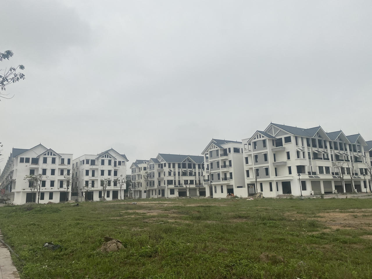 Hàng nghìn biệt thự triệu USD bỏ hoang trên đất ven đô đấu giá 133 triệu/m2