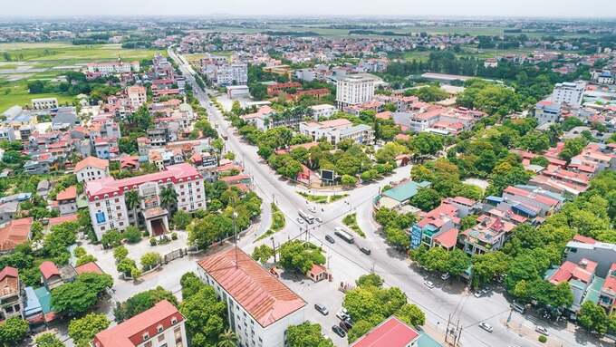 Hình ảnh khu đô thị huyện Sóc Sơn. &nbsp;