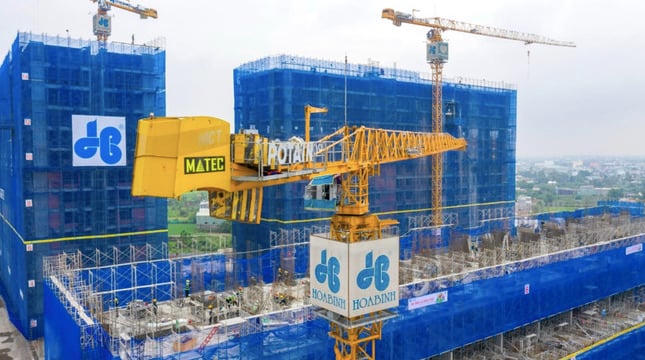 Tập đoàn Xây dựng Hoà Bình chuẩn bị phát hành 73,08 triệu cổ phiếu để hoán đổi nợ. Ảnh: Báo Tiền phong