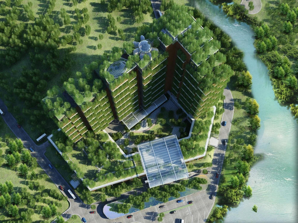 
Phối cảnh 3D dự án Forest in the Sky&nbsp;
