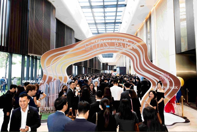 Eaton Park quy tụ 24 sàn BĐS lớn nhất thị trường tham gia phân phối sản phẩm &nbsp;