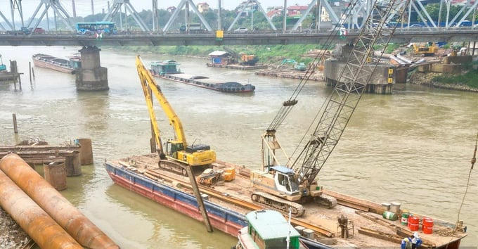 Sau 8 tháng khởi công, tiến độ dự án cầu Đuống mới ra sao?