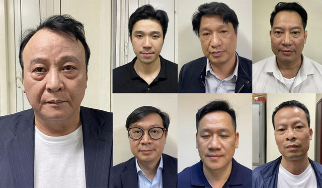 Bắt chủ tịch Tập đoàn Tân Hoàng Minh Đỗ Anh Dũng và 6 người khác.&nbsp; &nbsp;