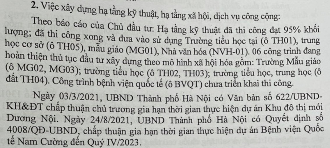 

Nguồn: Kết luận Thanh tra của Bộ Xây dựng

