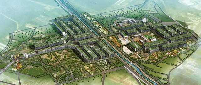 Phối cảnh dự án KĐT Bãi Muối - Hạ Long.