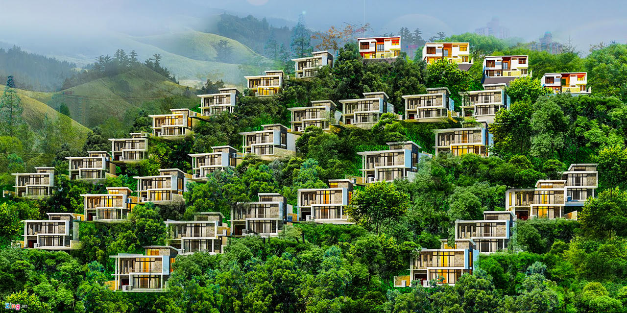 Resort, biet thu 5 sao xe nui 'treo tren dau dan' o Nha Trang hinh anh 11