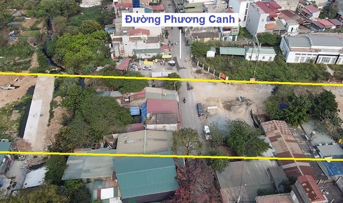 Đường rộng 40m hướng đến KĐT Xuân Phương vẫn dang dở sau nhiều năm xây dựng