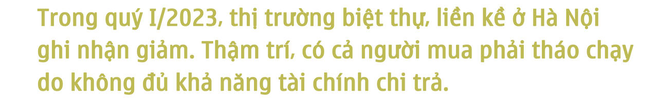 Thị trường biệt thự, liền kề tại Hà Nội: Giá giảm, người mua đồng loạt “tháo chạy”?