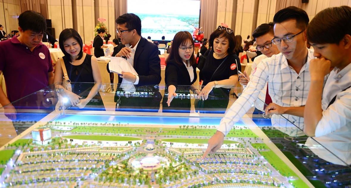 Nhiều dự án đã bung hàng thời điểm cuối năm.