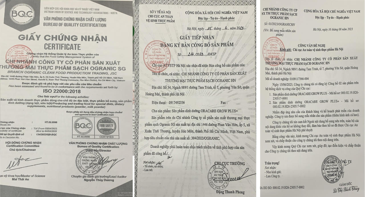 Chi nhánh Công ty CP Sản xuất thương mại thực phẩm sạch Ogranic HN - đơn vị phân phối sản "Sữa học đường Grow Plus" vào các trường học tại Hà Tĩnh... &nbsp;