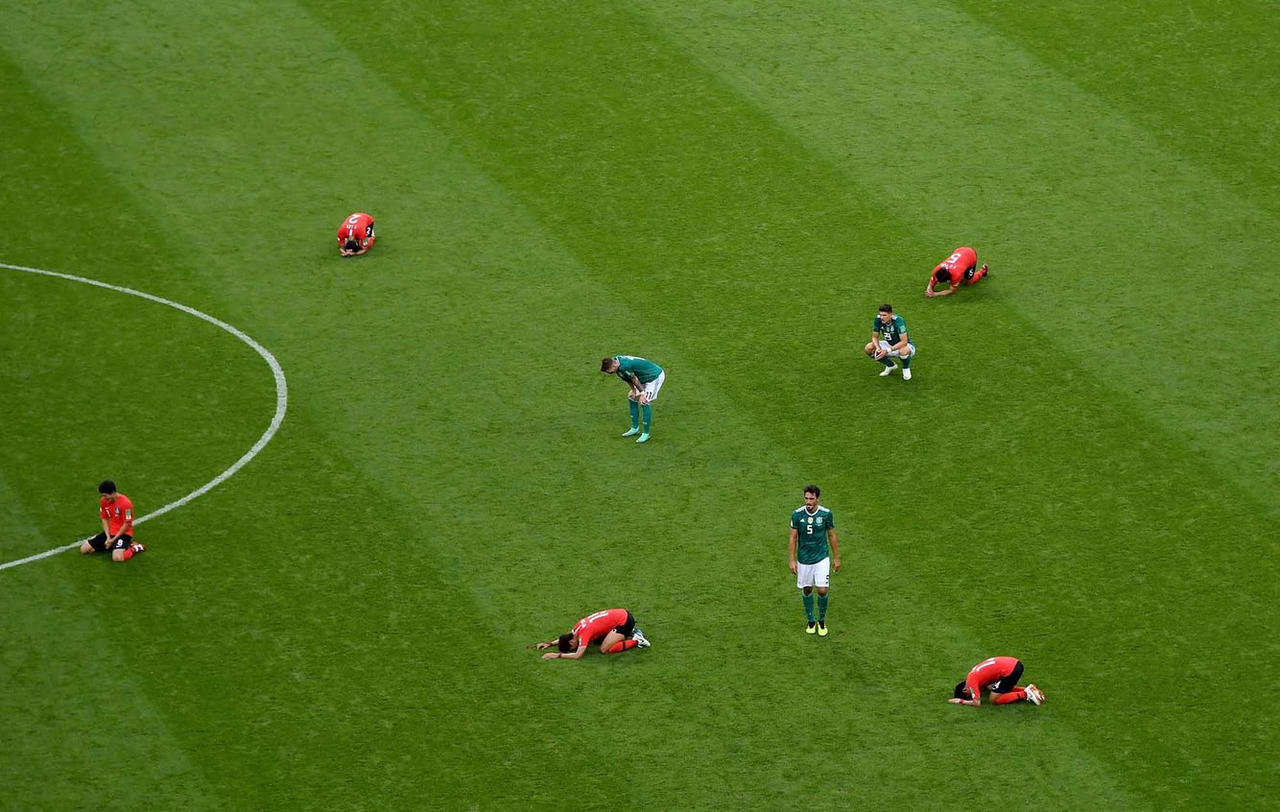 Những bức ảnh ấn tượng tại World Cup 2018 