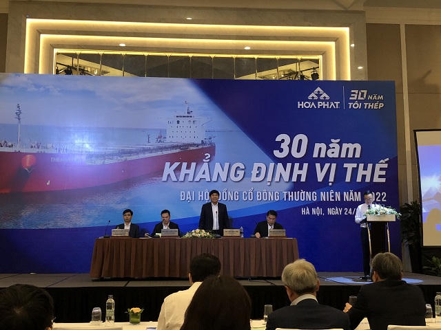 Đại hội đồng cổ đông thường niên 2022 của Tập đoàn Hòa Phát &nbsp;