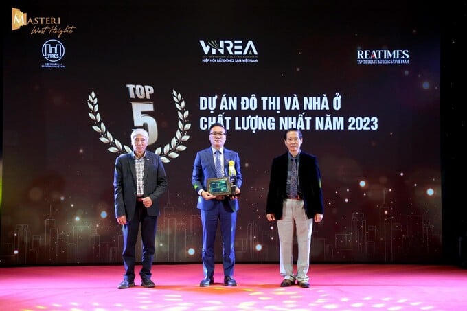 Dự án Masteri West Height được vinh danh Top 5 dự án đô thị và nhà ở chất lượng nhất năm 2023. &nbsp;